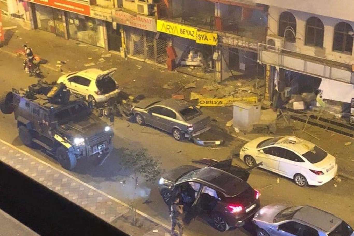 Huge explosion takes place in Turkey's southern city of Hatay